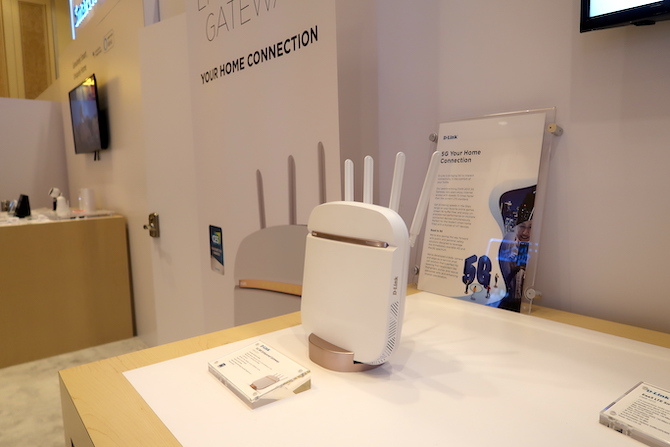 נתב D-Link 5G NR CES 2019