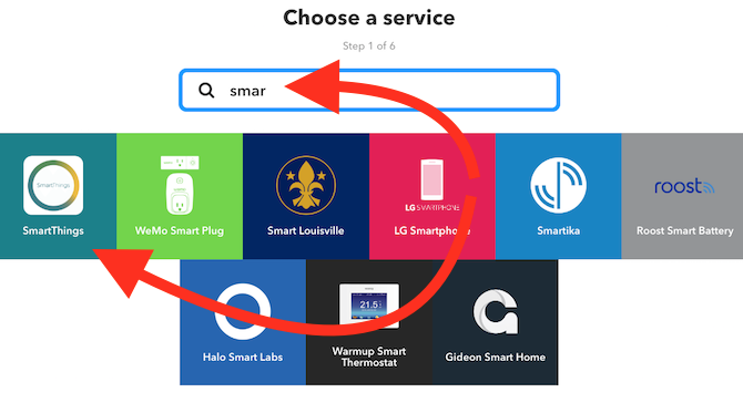 כיצד להתקין ולהשתמש ב- SmartThings של סמסונג שלך חיפוש חיפוש ifttt