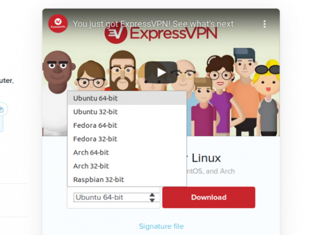 כיצד להתקין לקוח VPN בהורדת Ubuntu Linux vpnp linux vpn expressvpn
