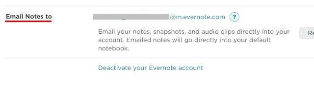 מזהה evernote-email