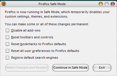 בעיות טעינה של Mozilla Firefox