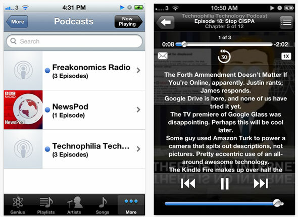 Podcatcher iphone - -