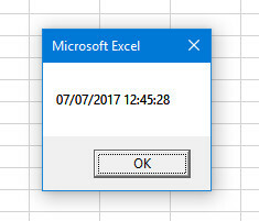 תיבת הודעות Excel