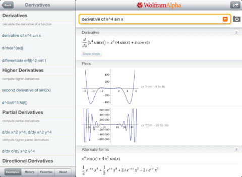 10 אפליקציות iPad מצוינות לבית הספר Wolframipad