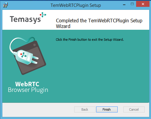 webrtc-windows-install-success