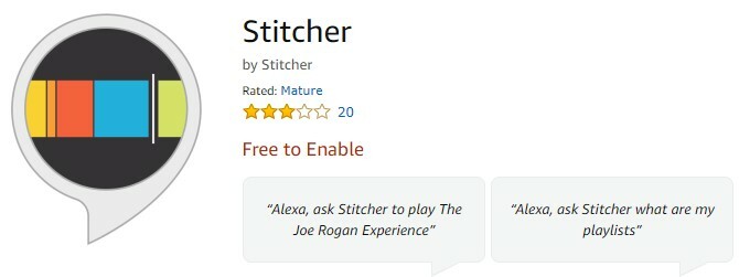 Stitcher לפודקאסטים הד הד