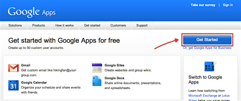מדריך Google Apps: דוא"ל בחינם ועוד באתר האינטרנט שלך ggle1111 תמונה 7320 מסונן