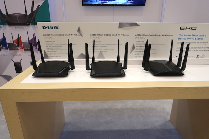 נתבי D-Link Exo Mesh CES 2019