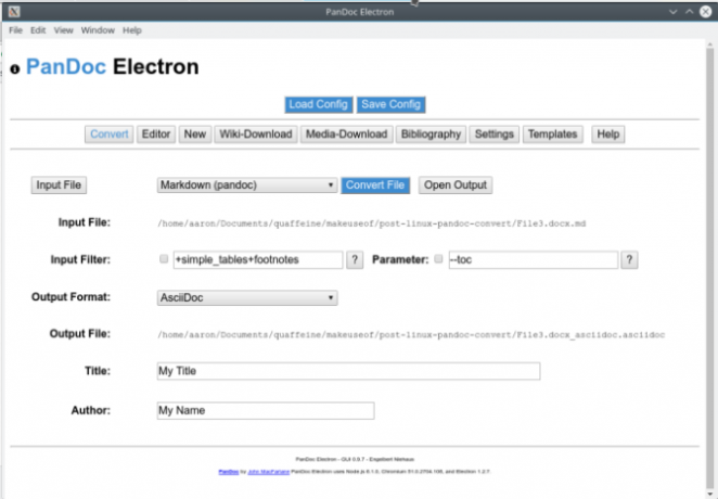 להמיר pandocelectron ui - -