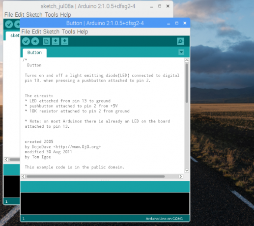 אפליקציות raspberry pi arduino ide
