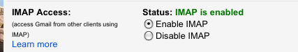 לייבא חשבון gmail