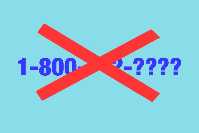 800 הערות חפש מספר טלפון לא רשום