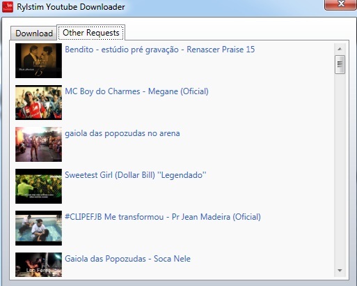 הורדת YouTube של Rylstim: אפליקציה לשולחן העבודה להורדת סרטי YouTube ביוטיוב להורדה של פורמטים של קבצים
