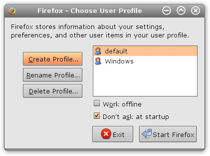 שתף את נתוני Firefox שלך בפרופיל מערכות הפעלה ומחשבים