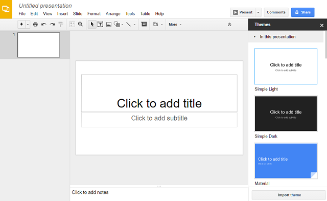 google-slide