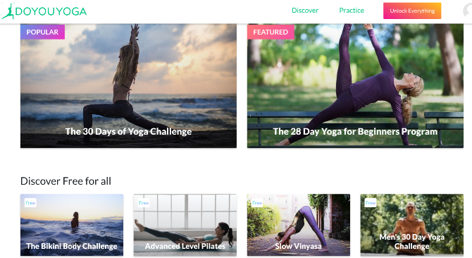 DoYouYoga מציעה שבעה קורסים למתחילים חינם בחודש חינם
