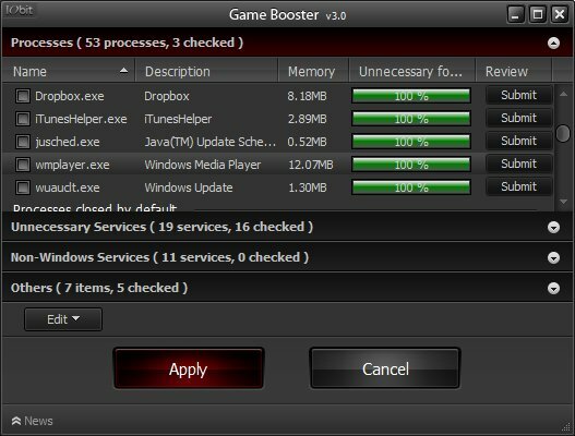 Booster Game 3 מוסיף תכונה לאבחון, משחק נחמד עם Steam [חדשות] gamebooster3