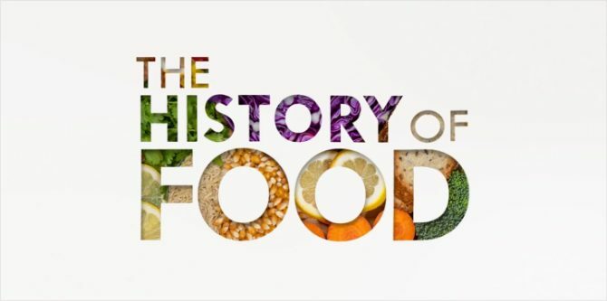 כרטיס תואר היסטוריה של אוכל