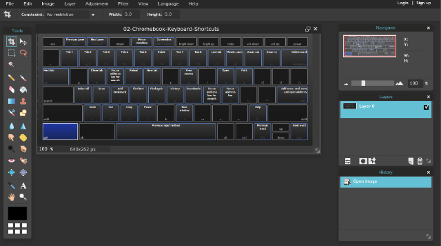 05-Pixlr עורך-Chromebook
