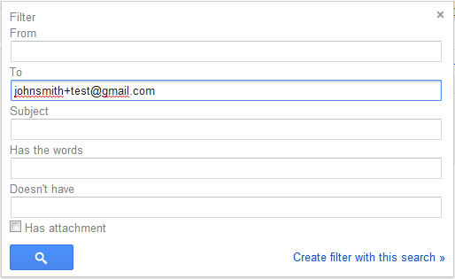 טיפים כינויים של gmail