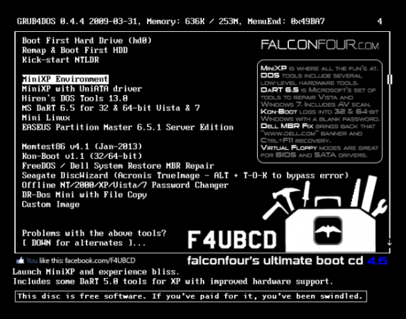 אתחול קדם F4UBCD1