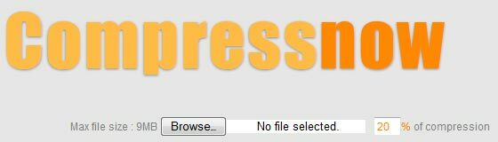 CompressNow: דחוס בקלות את הגודל של תמונות JPG, GIF, JPEG ו-PNG compressnow