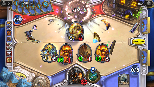 Hearthstone-android-iphone-gameplay-אויב נהרס