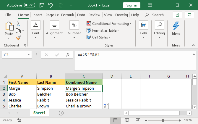 excel תא משולב עם פורמולה