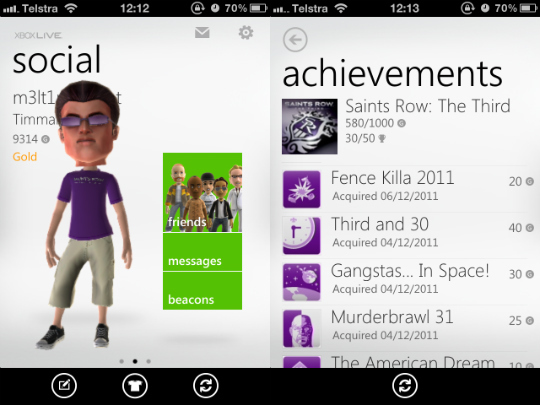 אפליקציות Xbox LIVE זמינות כעת עבור Windows Phone 7 ו- iOS [חדשות] אפליקציית ה- iPhone של Livebox שלי