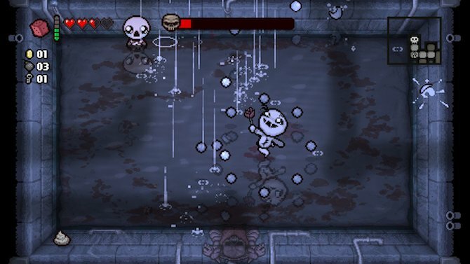 עקידת לידה מחדש של isaac ios roguelike