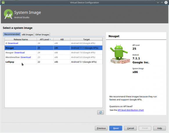 תוכנות גרסאות אנדרואיד סטודיו avdmanager