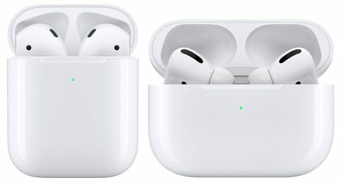 AirPods ו- AirPods Pro