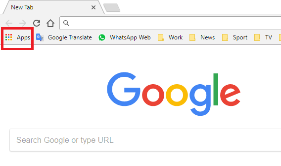 החלף את מפעיל האפליקציות של Chrome