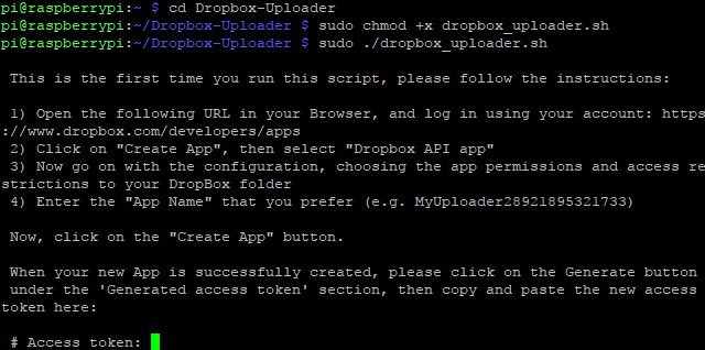 אפליקציות raspberry pi dropbox