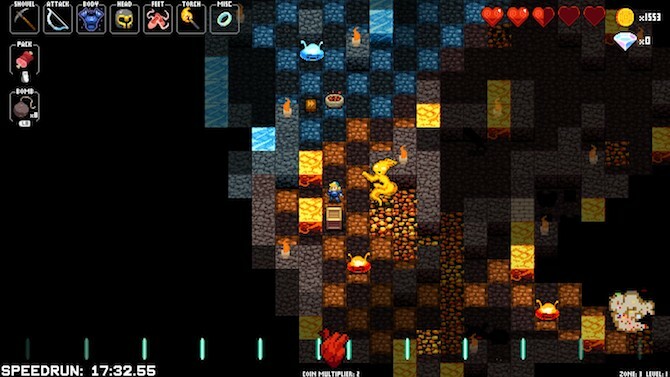 קריפטה של ​​necrodancer ios roguelike