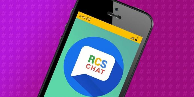 איור Google Android RCS Messaging