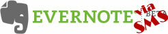 3 סוגים של הערות שאתה יכול לשלוח ל- Evernote מהטלפון הסלולרי שלך באמצעות SMS ל- evernote