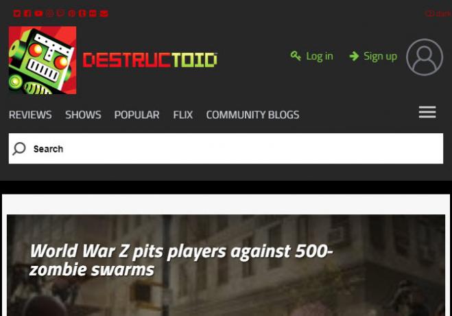 אתר Destructoid-Video-Game