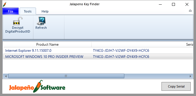 3 דרכים לשחזור מספרים סידוריים ב- Windows Jalapeno 670x330