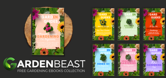 GardenBeast מציעה שבעה ספרים אלקטרוניים בחינם בנושא גינון, תוך התמודדות עם נושאים שונים ושיתוף טיפים וטריקים
