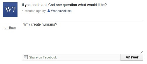 WannaAskMe: שאל אנונימי שאלות ממשתמשי פייסבוק Create1
