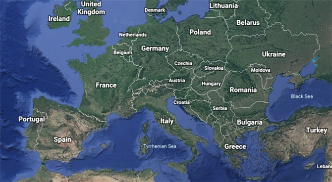 האם VPNs חוקיים או לא חוקיים? כל מה שאתה צריך לדעת מפה של אירופה