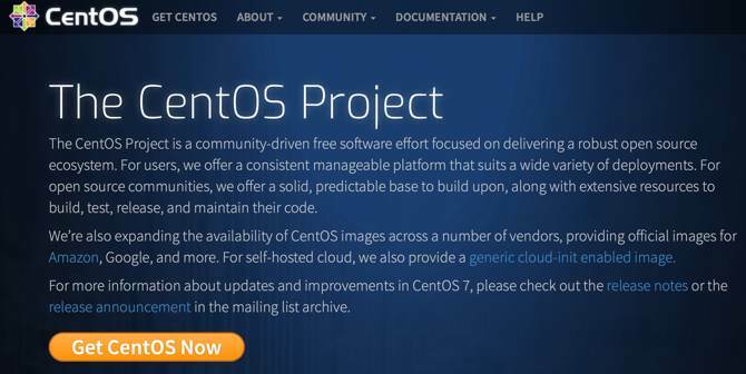 אתר CentOS