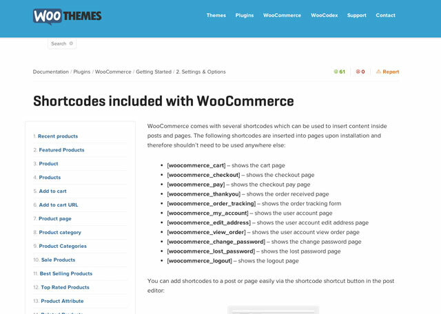 ל- WooCommerce תיעוד נרחב ותמיכה בקהילה 