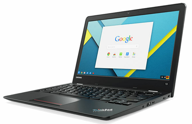 ה- Chromebook הטוב ביותר לביצועים ב- 2017 lenovo thinkpad 13 של chromebook
