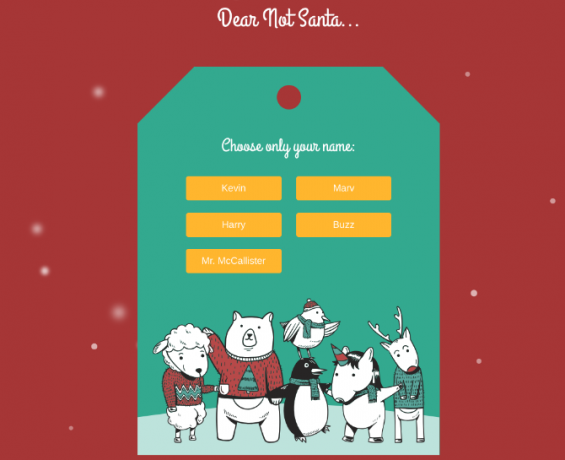 Not Santa הוא מחולל הגפרורים הסודי של סנטה