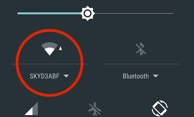 אות wifi