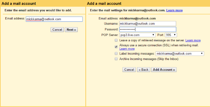 כיצד להיפרד מ- Hotmail דואר זבל מפני אבטחה טובה של moo hotmailspam gmailify