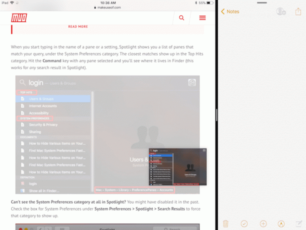 iPad iOS 11 גרור ושחרר אפליקציות 1