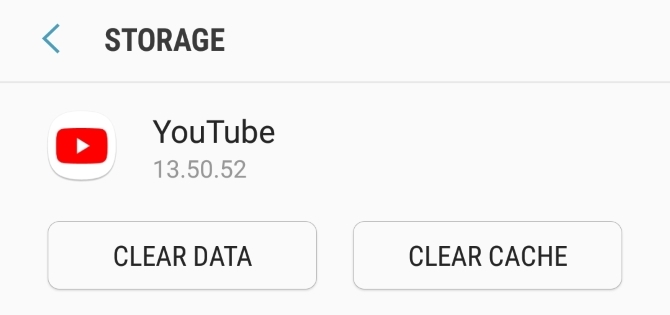 נקה את המטמון של אפליקציות YouTube